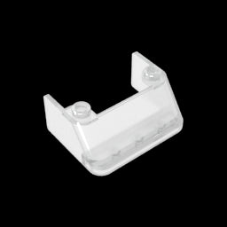 GDS-1487 - Windscreen 3 x 4 x 1 1/3 with 2 Studs on Top