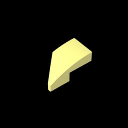 GDS-1492 - Slope Curved 2 x 1 with Stud Notch Right