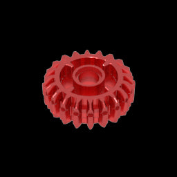 GDS-1497 - Technic Gear 20 Tooth Double Bevel with Clutch on Both Sides