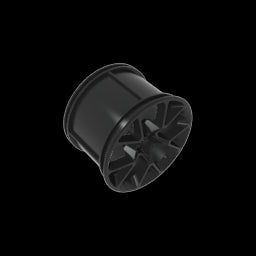 GDS-1498 - Wheel 62.3 x 42 Large with Silver Outline Print