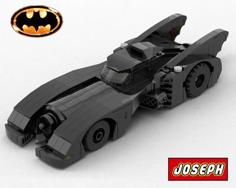 Lego Pieces Chevy Lego Batmobile Display Case For LEGO Batman