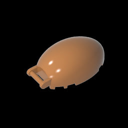 GDS-1509 - Windscreen 6 x 4 x 2 1/3 Bubble Canopy with Handle