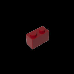 GDS-1545 - Brick 1 x 2 without Bottom Tube