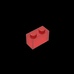 GDS-1545 - Brick 1 x 2 without Bottom Tube