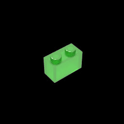 GDS-1545 - Brick 1 x 2 without Bottom Tube