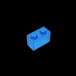 GDS-1545 - Brick 1 x 2 without Bottom Tube