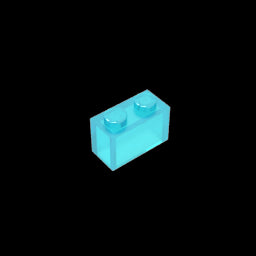 GDS-1545 - Brick 1 x 2 without Bottom Tube