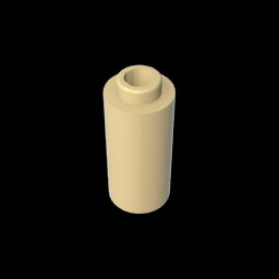 GDS-1574 - Brick Round 1 x 1 x 1 2/3