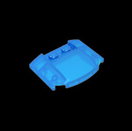 GDS-1577 - Slope Curved 3 x 4 x 2/3 Triple Curved with 2 Sunk Studs