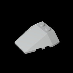 GDS-1584 - Wedge Sloped 4 x 4 Triple, No Stud Notches