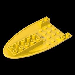 GDS-1587 - Aircraft Fuselage Curved Forward 6 x 10 Bottom