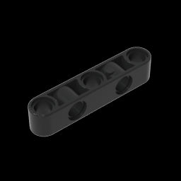 GDS-1591 - Technic Beam 1 x 5 Thick with Alternating Holes