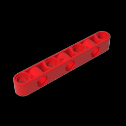 GDS-1592 - Technic Beam 1 x 7 Thick with Alternating Holes
