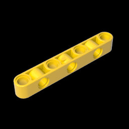 GDS-1592 - Technic Beam 1 x 7 Thick with Alternating Holes