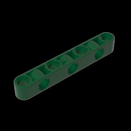 GDS-1592 - Technic Beam 1 x 7 Thick with Alternating Holes