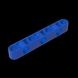 GDS-1592 - Technic Beam 1 x 7 Thick with Alternating Holes