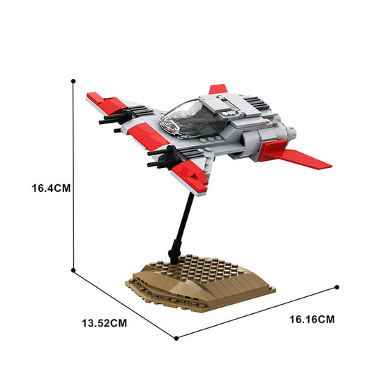 MOC-140526 Mandalorian Season 3 Pirate Fighter
