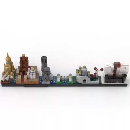 MOC-18016 Game Of Thrones - Westeros Skyline Architecture