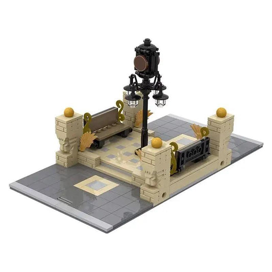 MOC-41731 Modular City Inbetween - Clock Square