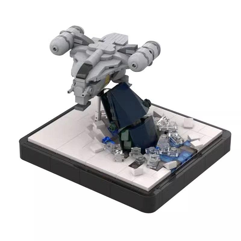 MOC-48067 Razor Crest Attack Micro - The Mandalorian– MOC Brick Store