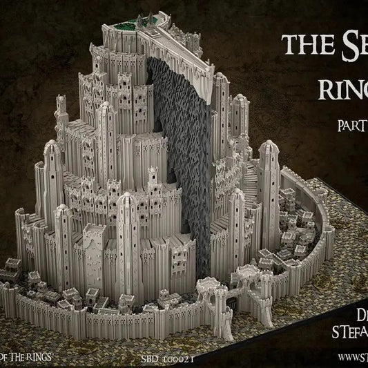 MOC-43237 Minas Tirith Mini MOC