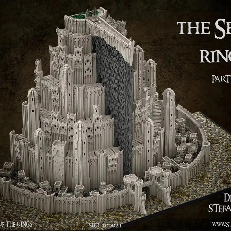 MOC-43237 Minas Tirith Mini MOC