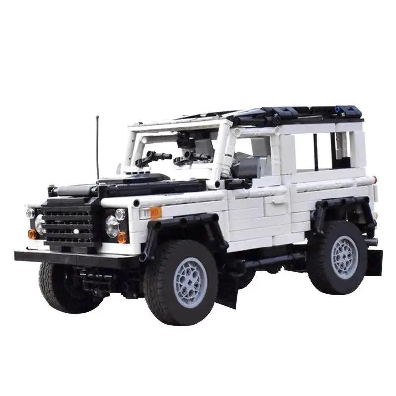 MOC-49183 Land Rover Defender 90– MOC Brick Store - Main Image