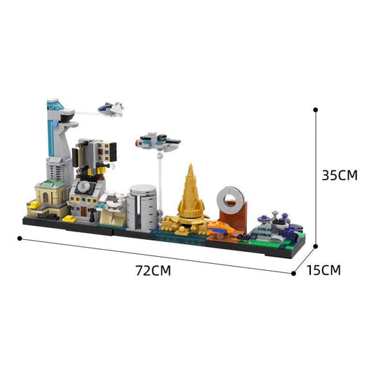 MOC-23510 Avengers Skyline Architecture