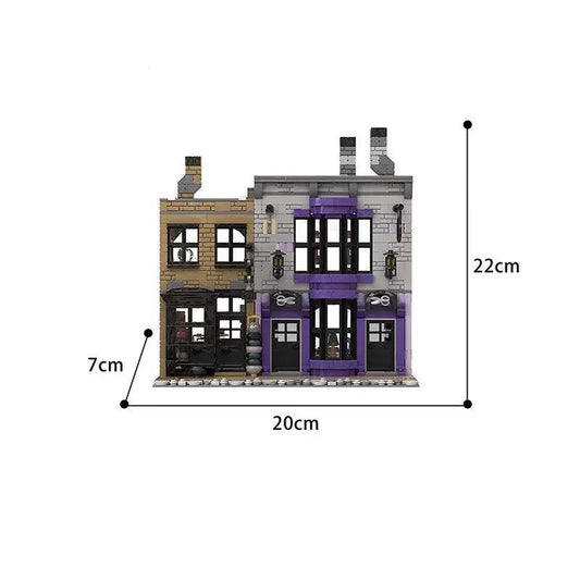 MOC-63700 Madam Malkin’s Robes for All Occasions and Potage’s Cauldron Shop