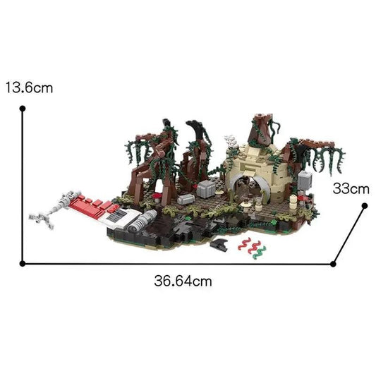 MOC-19522 Dagobah playset