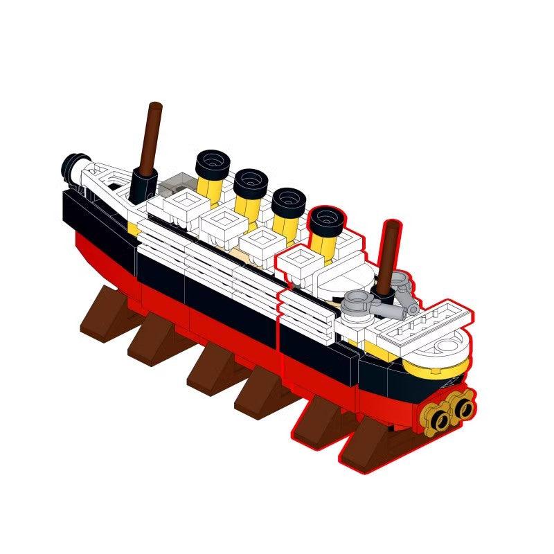 MOC-90208 The Micro Titanic – MOC Brick Store