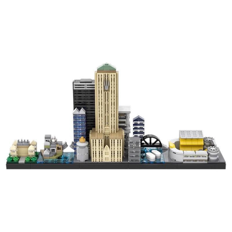MOC-40716 Gotham Skyline (The Dark Knight Trilogy)