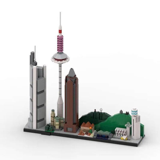 MOC-139607 Frankfurt Am Main Skyline (extended)