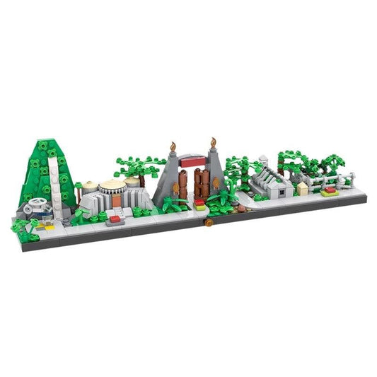 MOC-38954 Jurassic Park Skyline