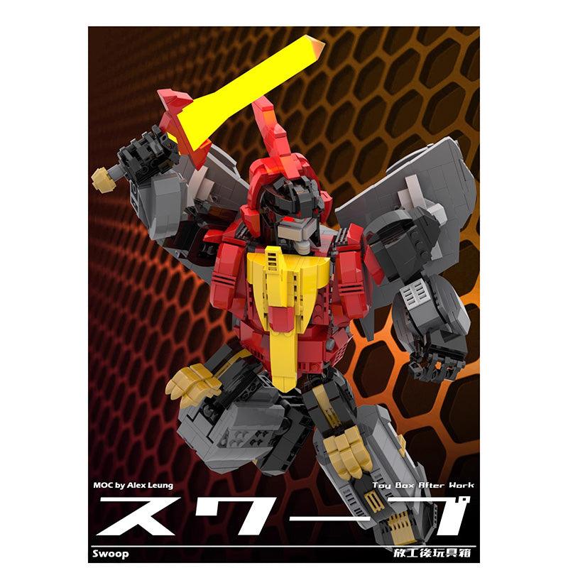 MOC-Transformers G1 Dinobots Swoop– MOC Brick Store