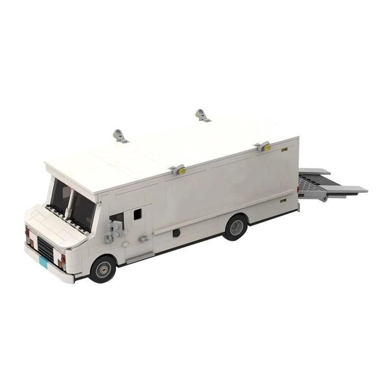 MOC-58775 Time Machine and Doc Brown Van – MOC Brick Store