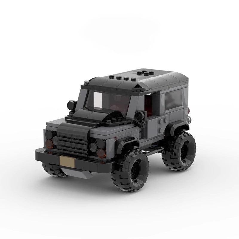 ミニカー STREET WARRIOR DEFENDER land Rover defender 4x4 from the movie Tomb Raider 1/64
