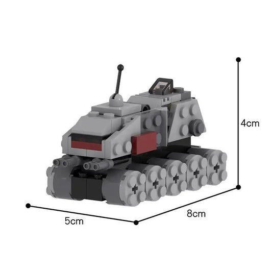 MOC-48717 Movie Accurate Clone Turbo Tank Microfighter