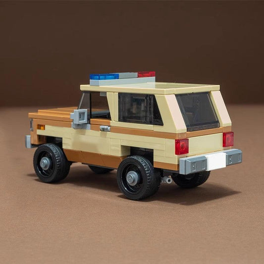 GOBRICKS MOC-118520 Jim Hopper's Chevy K5 Blazer from 'Stranger Things'