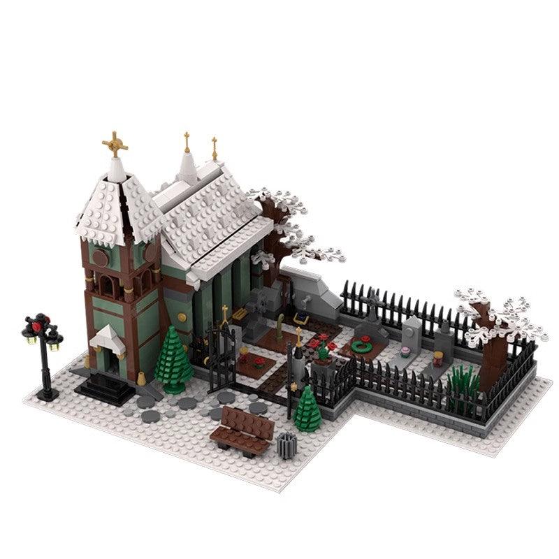 MOC-31149 Modular Post Office + Delivery Car