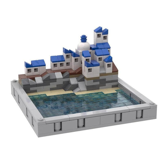 MOC-45971 Coastal Village on the Hill