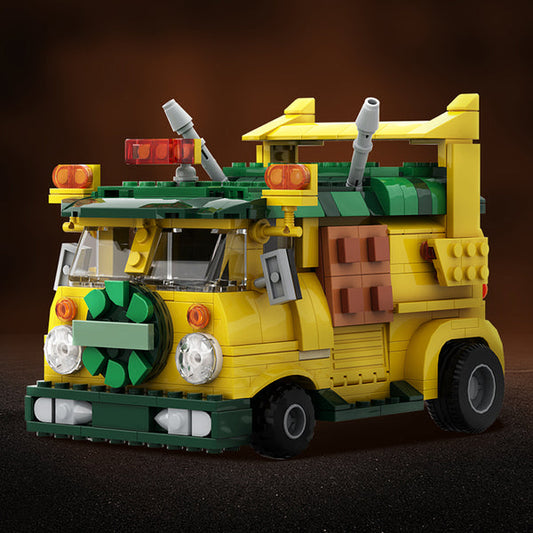 MOC-125660 Turtle Van Party Wagon TMNT