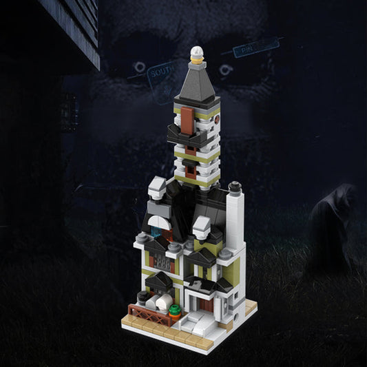 MOC-107172 Mini Modular 10273 Haunted House