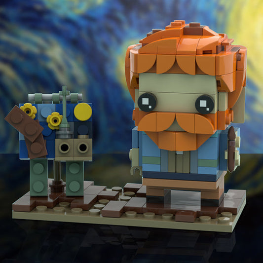 MOC-74161 Vincent van Gogh Brickheadz