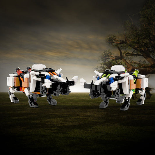 MOC-156073 LEGO Fire and Acid Bristlebacks from Horizon Forbidden West