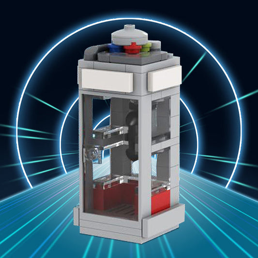 MOC-146354 Bill and Ted's Bogus Journey Phone Booth Time Machine