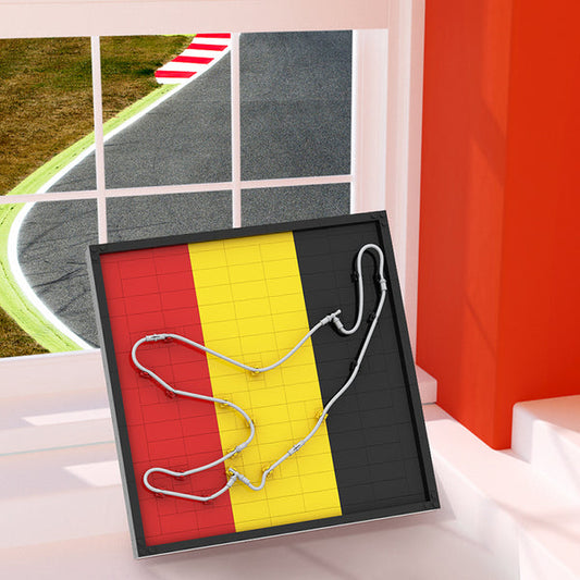 MOC-92879 Spa Francorchamps Track map