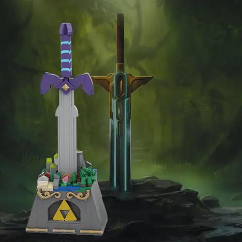 MOC-36344 Zelda MOC: The Master Sword & Dark Link Sword