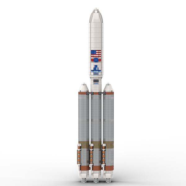 MOC-121058 1:110 Atlas V Heavy– MOC Brick Store