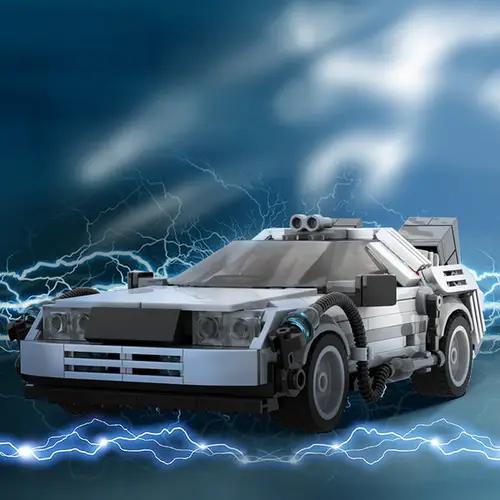MOC-108607 DeLorean Time Machine